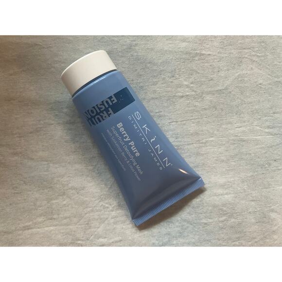 SKINN x Dimitri James Berry Pure Superfruit Detoxifying Mask New / Sealed 2 oz - Picture 3 of 4